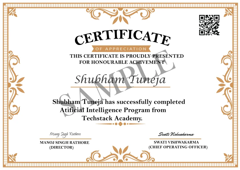 TECHSTACK CERTIFICATION TECHSTACK CERTIFICATION