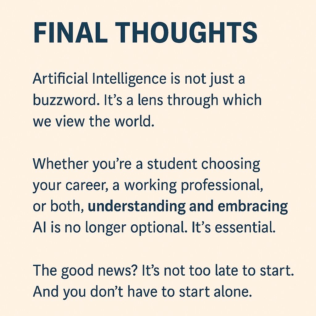 FINAL THOUGHTS
