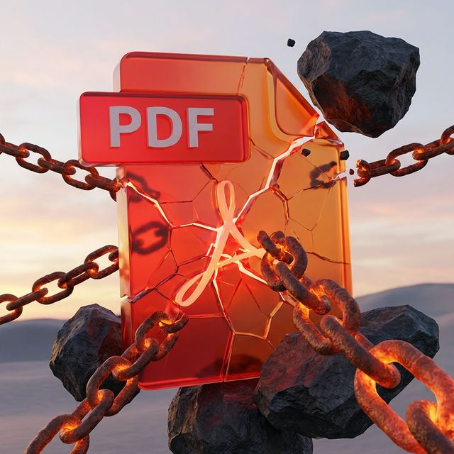 Oversized PDF Illustration